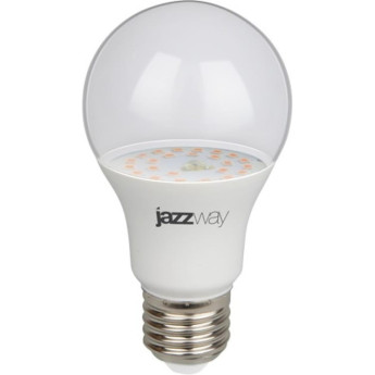 Лампа светодиодная для растений JAZZWAY PPG A60 AGRO 9W CLEAR E27