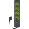 Удлинитель JAZZWAY ET-04-500G 5051898 4х5м с заземлением